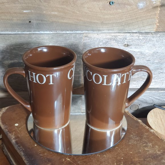 Set of Two Vintage Hot Chocolate Cups - Picture 2 of 4